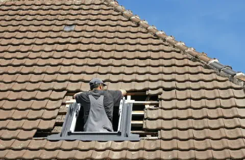Pose de velux - Vaux sur Mer